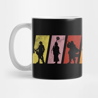 FFX Character Silhouettes Mug